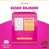 Khaosa Kesar Rajbhog | 2Kg | Traditional Indian Dessert | Rich and Flavorful Gourmet Mithai | Authentic Bikaneri Kesar Rajbhog | Gift-Worthy and Festive Treat | 10 Pieces Each  Pack of 2 Tins view 3