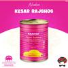 Khaosa Kesar Rajbhog | 2Kg | Traditional Indian Dessert | Rich and Flavorful Gourmet Mithai | Authentic Bikaneri Kesar Rajbhog | Gift-Worthy and Festive Treat | 10 Pieces Each  Pack of 2 Tins view 4
