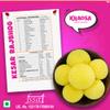Khaosa Kesar Rajbhog | 5Kg | Traditional Indian Dessert | Rich and Flavorful Gourmet Mithai | Authentic Bikaneri Kesar Rajbhog | Gift-Worthy and Festive Treat | 10 Pieces Each  Pack of 5 Tins view 2