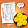 Khaosa Kesar Bati | 3Kg | Traditional Indian Mithai | Soft and Aromatic Sweets | Rich Kesar Flavour | Gift-Worthy Packaging | 16 Pieces Each  Pack of 3 view 3