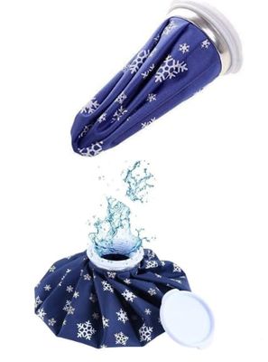 Auraaq Cold Hot Water Bag Ice Pack Bag for Pain Relief Cold Water Bag for Pain Relief Pain Relief and Cold Therapy (Multicolor Pack of 1) 9 inch
