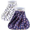 Auraaq Reusable Hot and Cold Ice Pack for Pain Relief | Cold Ice Pack for Shoulders, Knee, Back, Neck Pain| Pack of 2 Multicolor 6 inch view 1