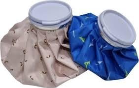 Auraaq Ice Bag Hot Water Bag For Pain Relief, Hot & Cold Packs (Pack of 2 Multicolor) 6 inch