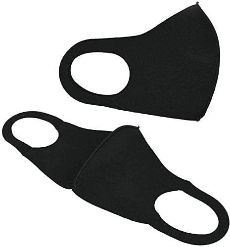 100% Cotton Face Mask || Reusable and Washable Face Masks Reusable Mask || Filter Mask Anti-Pollution Mask || Pack of 1 (Black)