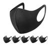 100% Cotton Face Mask || Reusable and Washable Face Masks Reusable Mask || Filter Mask Anti-Pollution Mask || Pack of 1 (Black) view 2
