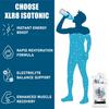 XLR8 Electrolytes Hydration Powder Isotonic Instant Energy Drink Mix with Sodium, Potassium & Magnesium (15 x 20g, Orange) view 3