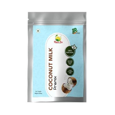 Dawn Lee Coconut Milk Premix - 50g | Made with Coconut Milk Powder, Desi Khand & Muscovado | Plant-Based, Gluten-Free, Natural Energy, Antioxidant-Rich Hydrating Drink