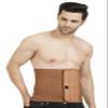 Abdominal Shapewear | HIGH COMPRESSION | VELCRO Closure | Support for Post-Cesarean, Postpartum, and Abdominal Liposuction | Umbilical and Abdominal Hernia (Brown, M) view 3