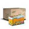 Naturo Tropical Fun Pouch Dispenser Jumbo Box | Pack of 5 (12 Pouches x 6 Fruit Bars Per Box) | Tropical Fun Gift Box | Fruit Lovers Pack | Birthday Party Sweets | Festival Box view 1