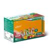 Naturo Tropical Fun Pouch Dispenser Jumbo Box | Pack of 5 (12 Pouches x 6 Fruit Bars Per Box) | Tropical Fun Gift Box | Fruit Lovers Pack | Birthday Party Sweets | Festival Box view 3
