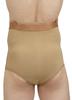 Dermapress High Waisted Abdomen Shapewear for Men | Moderate Compression | Cotton Fabric | Unisex | Tummy Tucker | Waist Slimmer | Abdomen and Waist Compression Panty (Beige, 4XL) view 2