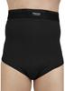 Dermapress High Waisted Abdomen Shapewear for Men | Moderate Compression | Cotton Fabric | Unisex | Tummy Tucker | Waist Slimmer | Abdomen and Waist Compression Panty (Black, 4XL) view 1