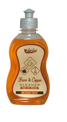 Brass and Copper Cleaner,Cleaning Liquid Gel/Tarnish Remover/Antique Cleaner/Safe on Hands/Easy to use Pack of (225ml)