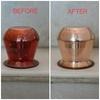 Brass and Copper Cleaner,Cleaning Liquid Gel/Tarnish Remover/Antique Cleaner/Safe on Hands/Easy to use Pack of (225ml) view 2
