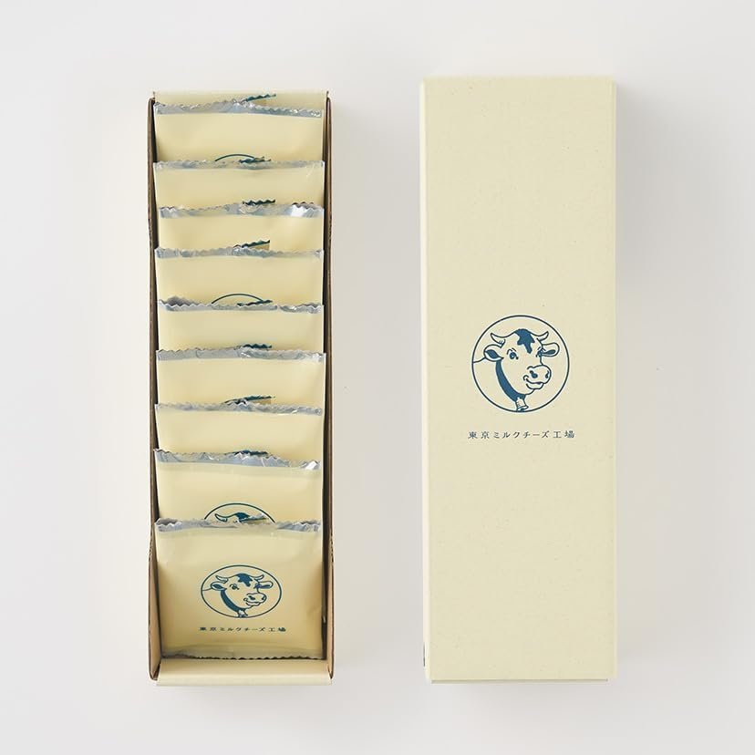 Tokyo Milk Cheese Factory Salt & Camembert Cookies | 9 Cookies | Japanese Sweets Gift | Japanned Special | Made in Japan
