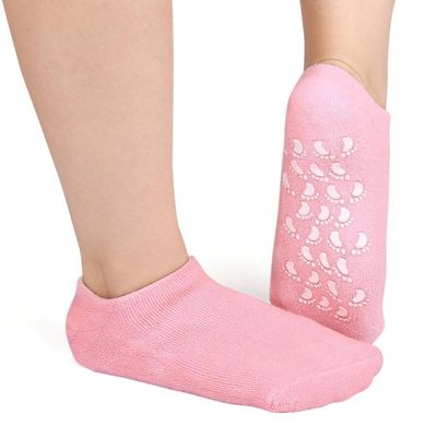 Allcato Spa Gel Socks, Pink | Comfortable | Moisturizing Feet | Pack of 1