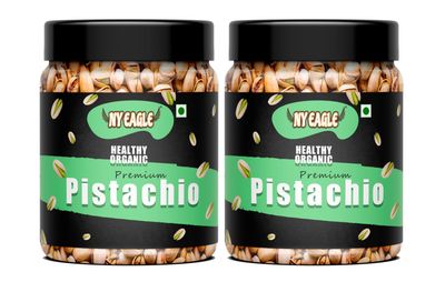 100% pure and healthy califonia salted & rosted pistachios (pista) || rich in protein, potassium, sodium (900g, regular)