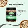 100% pure and healthy califonia salted & rosted pistachios (pista) || rich in protein, potassium, sodium (900g, regular) view 3