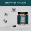 100% pure and healthy califonia salted & rosted pistachios (pista) || rich in protein, potassium, sodium (600g, regular) view 3