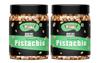 100% pure and healthy califonia salted & rosted pistachios (pista) || rich in protein, potassium, sodium (600g, premium) view 1