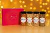 Ambrosia Dry Fruit Box, 860g - Premium Dryfruit Gift Hamper | Perfect Festive Gift for Loved ones | Gift Hamper | Almonds | Cashews | Pista | Raisins view 1
