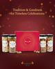 Ambrosia Dry Fruit Box, 860g - Premium Dryfruit Gift Hamper | Perfect Festive Gift for Loved ones | Gift Hamper | Almonds | Cashews | Pista | Raisins view 2