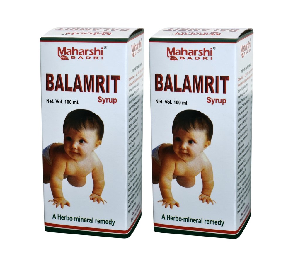 Maharshi Balamrit Syrup, 100 ml, Herbo-mineral Remedy PACK OF 2