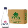 SVVA Earth's Finest Water Premium Subterranean Water | 250 ML Pack 24 (Glass), Alkaline pH 8+ | Balanced Mineral Essential Healthy Mineral Hydration | Premium Glass Bottle Refillable Bottle view 1