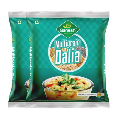 GANESH MULTIGRAIN DALIA/PORRIDGE - 500 GM (PACK OF 2)