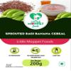 Little Moppet Foods  Sprouted Ragi Banana Cereal 200g | No Additives and Preservatives | Free from Added Salt and Sugar | Made with Sprouted Ragi and Raw Kerala Banana Powder. view 3