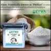 Organic Fitkari (Alum) Powder 200gm In Attractive Airtite Plastic Storage Containers By Eywa view 4