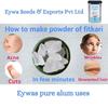 Organic Fitkari (Alum) Powder 1Kg In Attractive Airtite Plastic Storage Containers By Eywa view 4
