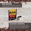 Africafe Organic Instant Coffee Made In Africa, 100% Arabica and Robusta Resealable Bag Pack of 8x1.6g Each (Imported) view 4