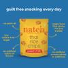 Natch Thai Rice Chips, Healthy Snakcs Gift Hamper, Pack of 4, | Flavours - Sweet Chilli, Vegan Cheddar, Barbecue, Wasabi | Gluten Free, Vegan, Crunchy Crackers - 100 gm view 2