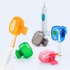 Atiloy 6 Pack Toothbrush Covers Portable Toothbrush Protector Coverings Clips Tooth Brush Storage Head Cover Cap for Kids Bathroom Home Travel Tooth Brush Case view 4