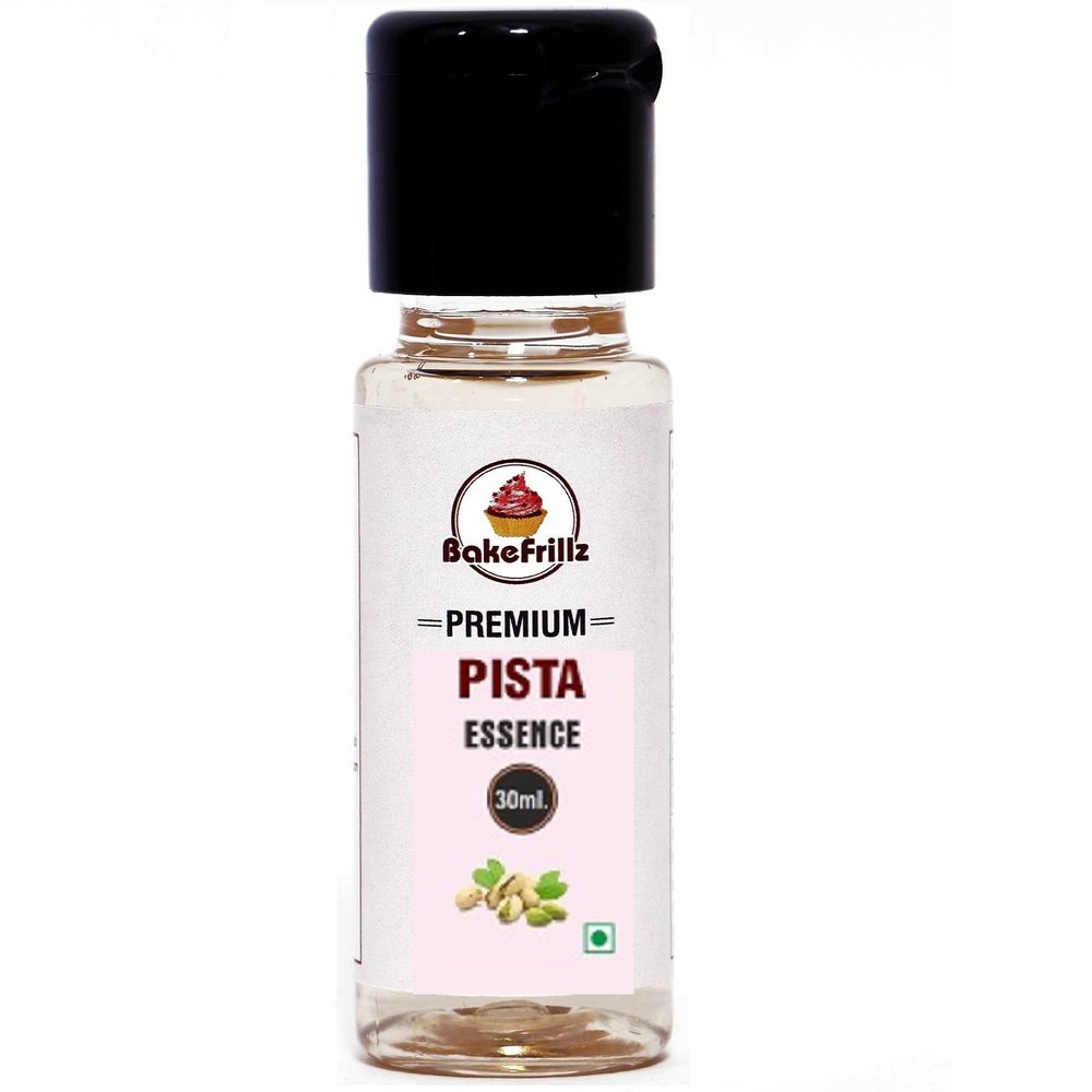 Bakefrillz Food Flavour Essence for Cake Baking, Ice creams, puddings, cookies, essence for cake making, 30 ml (Pista)