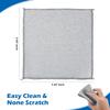 Decor Dazzle Wire Dishcloth for Wet & Dry Dishwashing - Non-Scratch Stainless Steel Scrubber Cleaner for Cleaning, Perfect for Kitchen Home Use, Durable Versatile for All Surfaces- Pack of 4 view 2