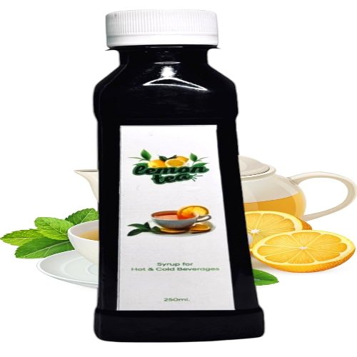 EMINENCE BEVERAGES Instant Green Tea Syrup with Glucose Blend | Quick Hot or Cold Tea in 2 Minutes | Refreshing & Convenient Beverage Solution | Perfect for Home, Office, or Travel | Easy to Use & Delicious | Ideal for Tea Lovers | 1 Bottle Pack (250