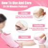1 Pairs Moisturizing Socks - Silicone Socks for Women, Crack Heel Repair Socks, Spa Gel Socks for Women, Silicon Socks, Silicone Socks for Men, Foot Hydration Socks Vitamin E (Multicolor) view 3
