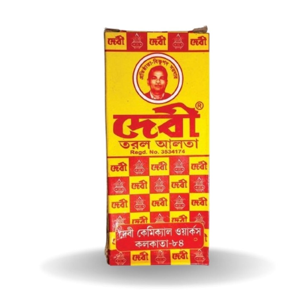 Bengali Traditional Alta Red Parani for Hands and Legs Foot 100ml 2 Box | Altha Pen for Bharatanatyam Dance, puja & Weddings | Long Lasting, Skin-Friendly & Waterproof Aalta