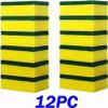 ARPANA BRIGHT 2 in 1 Sponge Scrub pad for Kitchen Scratch Proof Scrubber for Dish wash Scrub Sponge - Pack of 12 view 2