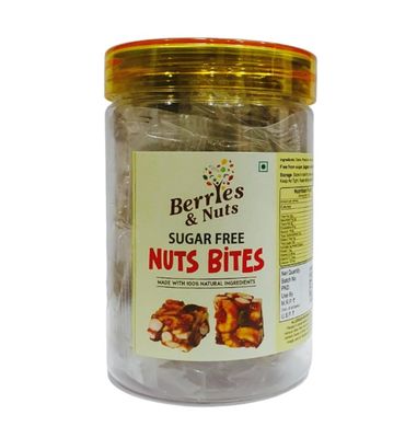 Berries And Nuts Nuts Bites Sugar Free With Sweetness Of Dates | Dates, Pistachios, Almond, Cashew Nuts, Desi Ghee.
