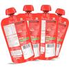 Happa Organic Baby Food Apple and Banana Puree | 100% Fruits | No Added Sugar, No Milk Powder, No Preservatives | Stage 2 (6 Months+) | Ready to Eat | Free from Common Allergens | Pack of 4 (100g Each) view 2