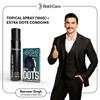 Bold Care EXTEND Non-Transferable Spray for Men (Pack of 1) - 100 ml + Bold Care 404 Extra Dotted Condom For Men | 10 Condoms With Disposable Pouch view 2