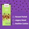 Ancient Roots Jeera Cookies | Tea Biscuits, Breakfast Snacks for Kids 450 gm (150gm x 3) | Made with Millet Flours, White Butter and Jaggery | No Maida and No Refined Sugar (Pack of 3) view 4
