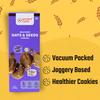 Ancient Roots Oats ad Seeds Cookies | Tea Biscuits, Breakfast Snacks for Kids  450 gm (150gm x 3) | Made with Millet Flours, White Butter and Jaggery | No Maida and No Refined Sugar (Pack of 3) view 4