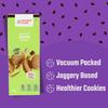 Ancient Roots Jeera Cookies | Namkeen Cookies  600 gm (150gm x 4) | Namkeen Biscuits Made with Millet Flours, White Butter and Jaggery | No Maida and No Refined Sugar (Pack of 4) view 4