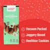 Ancient Roots Multigrain Cookies | Tea Biscuits, Breakfast Snacks for Kids 450 gm (150gm x 3) | Made with Millet Flours, White Butter and Jaggery | No Maida and No Refined Sugar (Pack of 3) view 4