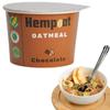 Hempoat - Chocolate Gluten Free Oatmeal Cups - With Super Seed - No Artificial Colors, Flavors, or Preservatives | On The Go Breakfast | High Protein Instant Oatmeal view 1