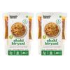 Instantly Yours Shahi Biryani | Ready-to-Eat Aromatic Rice Dish | Long-Grain Basmati Rice & Vegetables | Fragrant Spice Blend | No Artificial Additives | Perfect for Festive Occasions | Ready to Cook in 7mins | Pack of 2 x 360grams view 1
